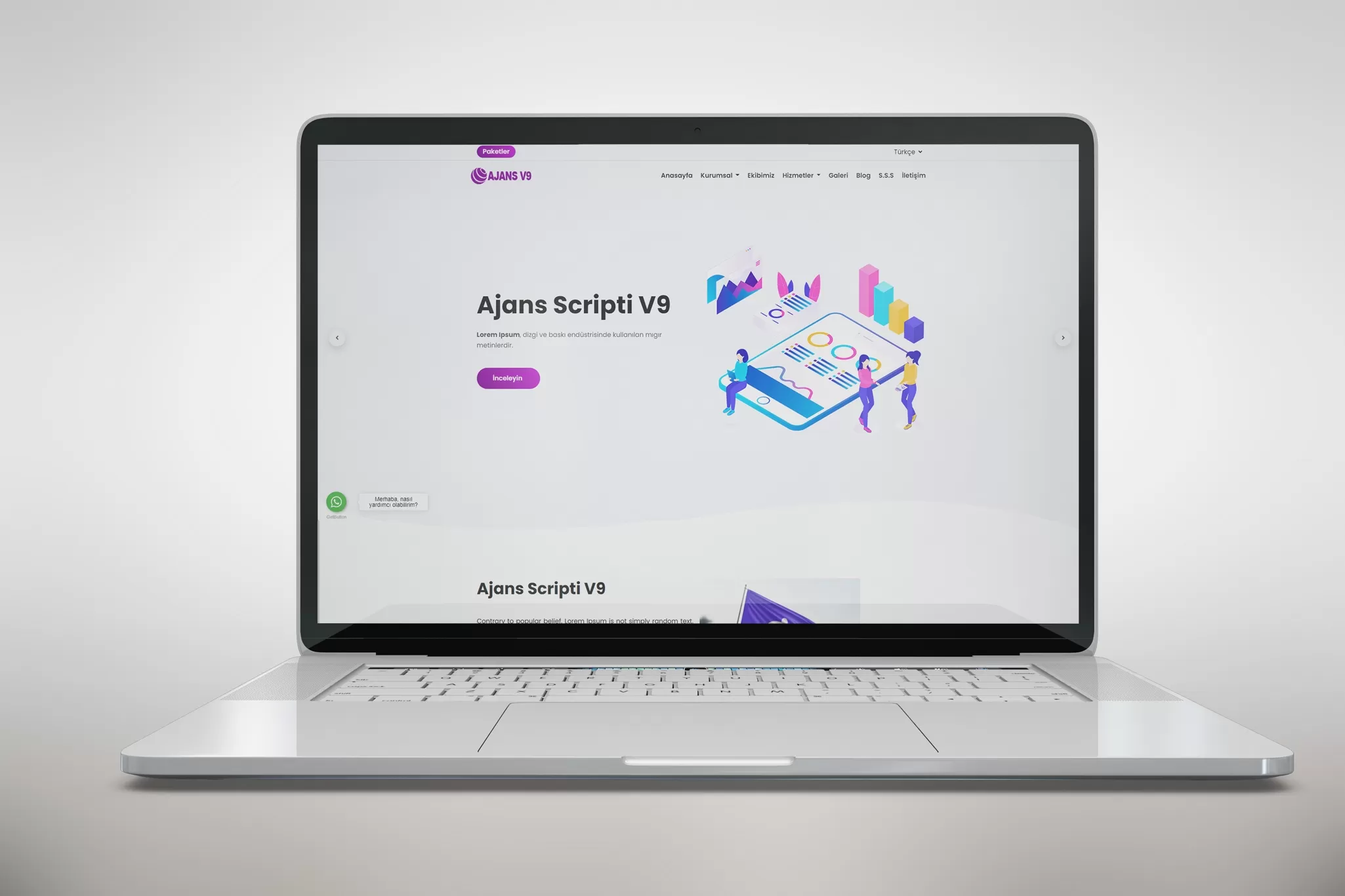 Ajans Scripti V9  - TR / EN