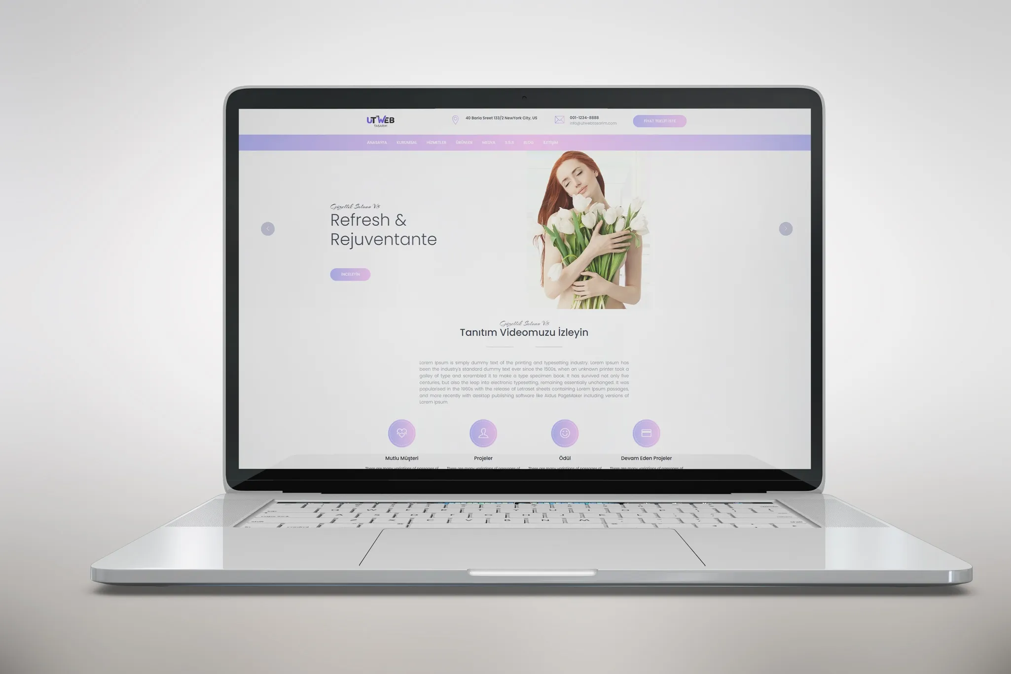 Güzellik Salonu & SPA & Masaj Scripti (Sınırsız Dil)