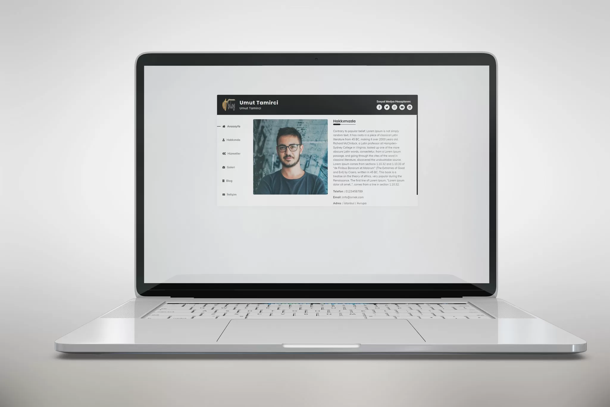 Kişisel Web Site scripti V3